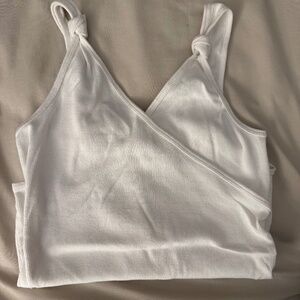 Crossover V-Neck Bodysuit